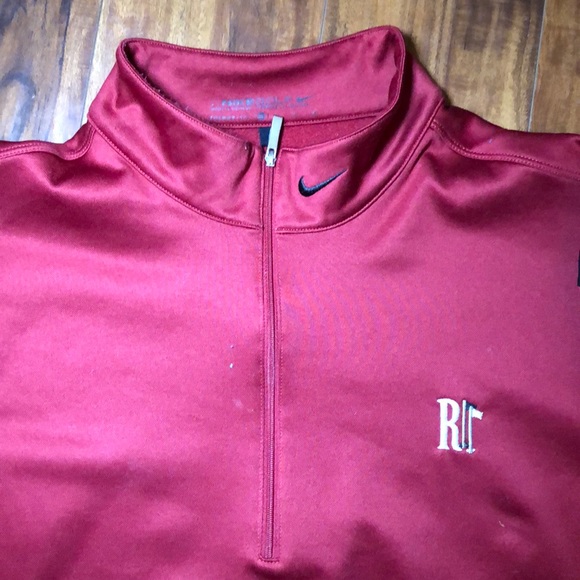 Men’s Nike Golf Red Jacket Half ZIP Size XL - Picture 4 of 8
